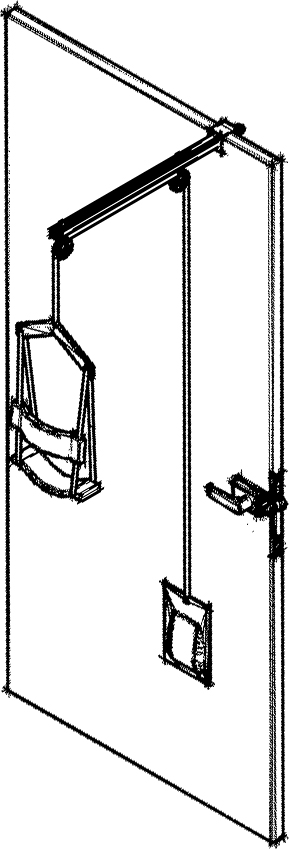 Tracción cervical adaptable a puerta
